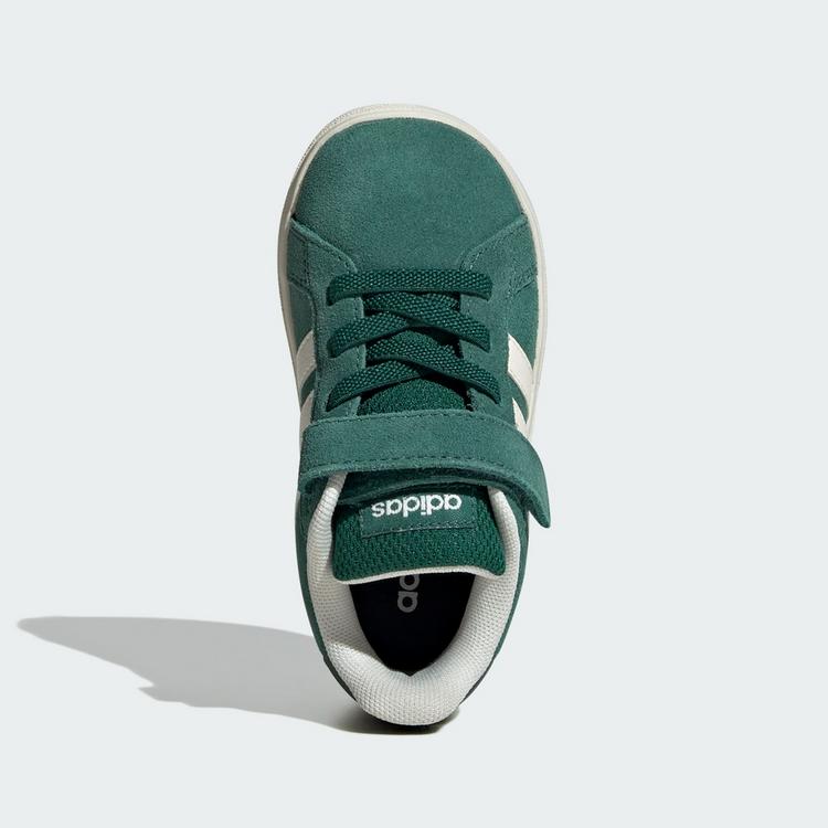 adidas adidas Grand Court 2.0 Kids Schuh Sneaker Kinder - Collegiate Green / Off White / Core Black - 1 | SportScheck