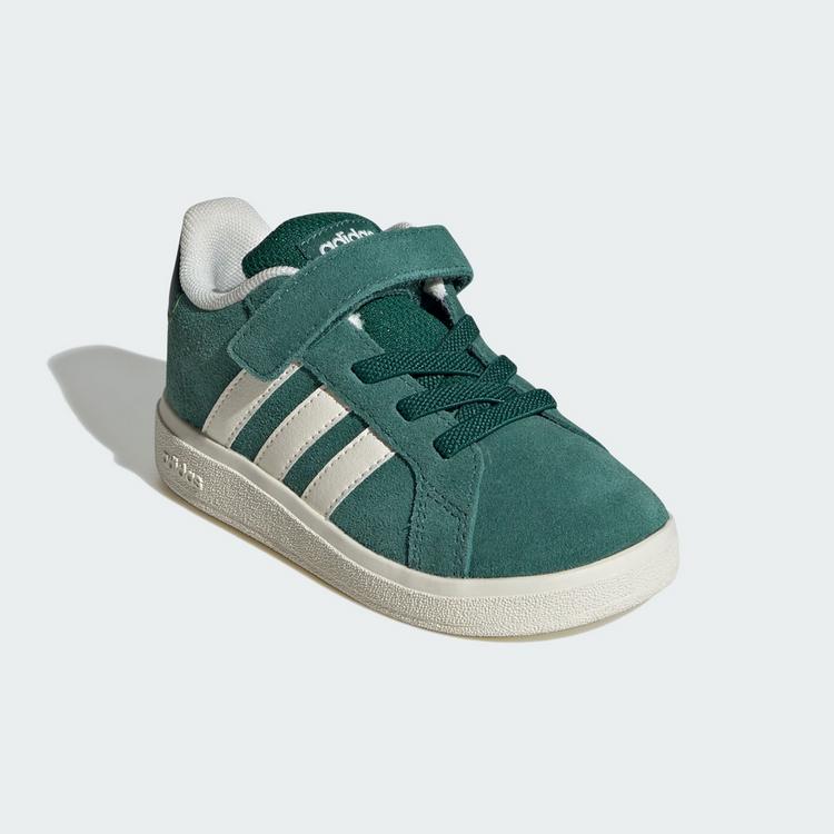 adidas adidas Grand Court 2.0 Kids Schuh Sneaker Kinder - Collegiate Green / Off White / Core Black - 3 | SportScheck