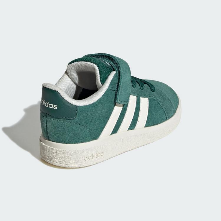 adidas adidas Grand Court 2.0 Kids Schuh Sneaker Kinder - Collegiate Green / Off White / Core Black - 4 | SportScheck