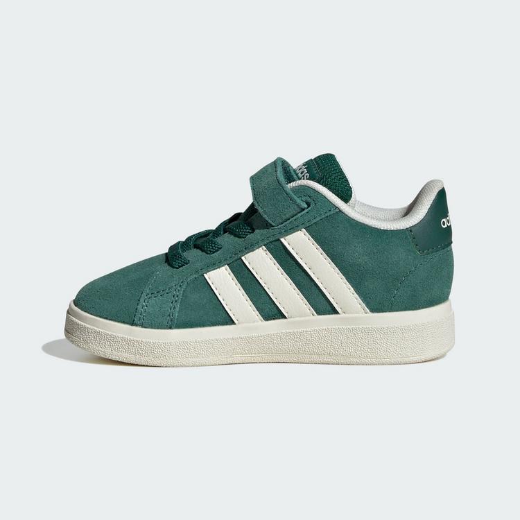 adidas adidas Grand Court 2.0 Kids Schuh Sneaker Kinder - Collegiate Green / Off White / Core Black - 5 | SportScheck