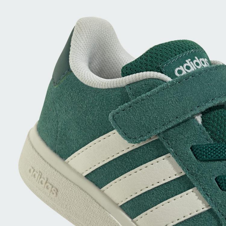adidas adidas Grand Court 2.0 Kids Schuh Sneaker Kinder - Collegiate Green / Off White / Core Black - 7 | SportScheck