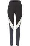 LASCANA Active Sporthose Leggings Damen - anthrazit - wei&szlig; - grau