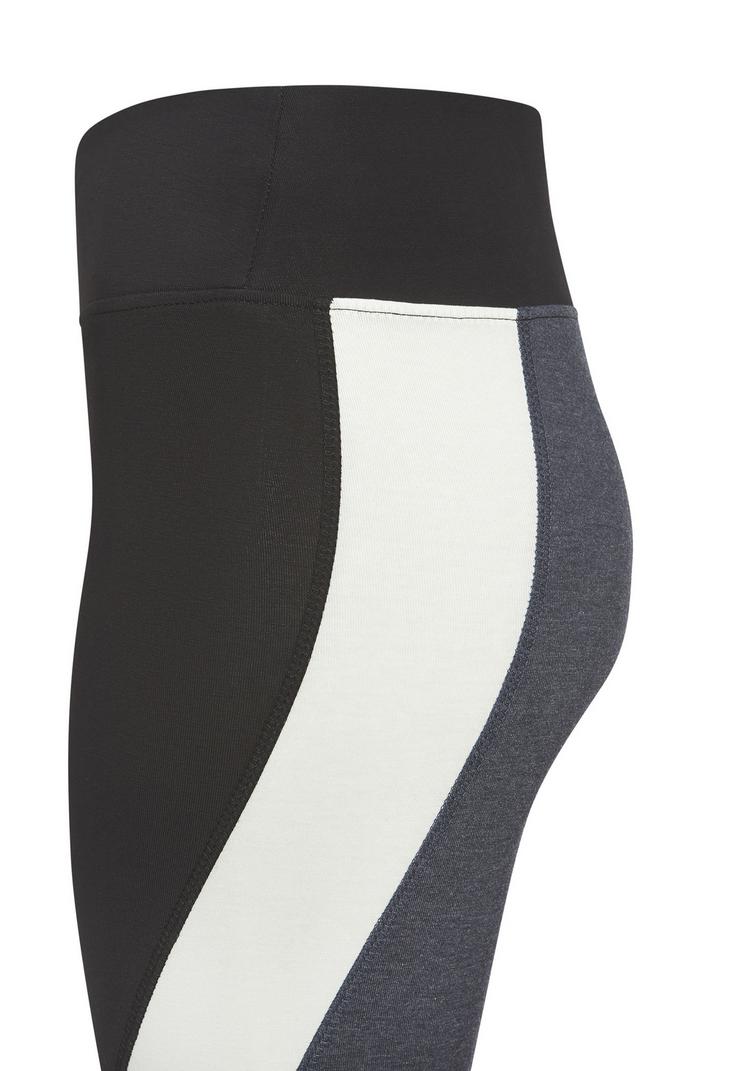LASCANA Active LASCANA Active Sporthose Leggings Damen - anthrazit - wei&szlig; - grau - 1 | SportScheck
