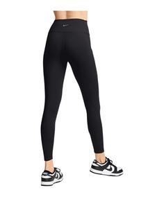 Rückansicht von Nike One 7/8 Leggings Damen Laufhose Damen schwarz