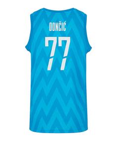 Rückansicht von Nike FIBA Slowenien L.Doncic Jersey Away T-Shirt Herren blau