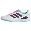 adidas Super Sala Competition 3 Hallenschuhe Fu&szlig;ballschuhe - Cloud White / Aurora Black / Flash Aqua