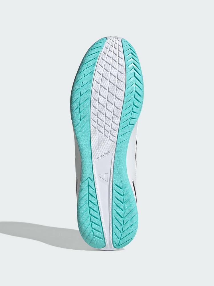 adidas adidas Super Sala Competition 3 Hallenschuhe Fu&szlig;ballschuhe - Cloud White / Aurora Black / Flash Aqua - 1 | SportScheck