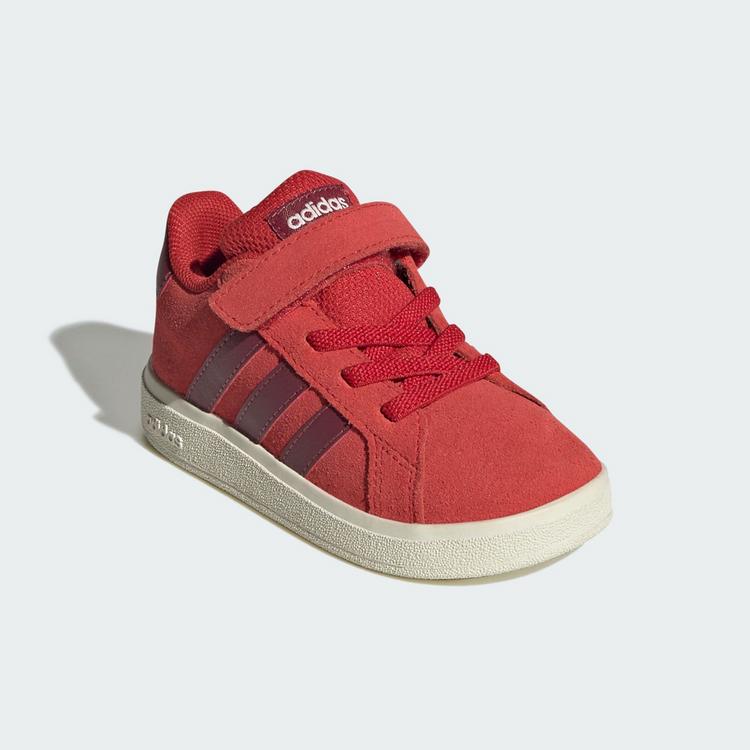adidas adidas Grand Court 2.0 Kids Schuh Sneaker Kinder - Collegiate Red / Collegiate Burgundy / Off White - 3 | SportScheck