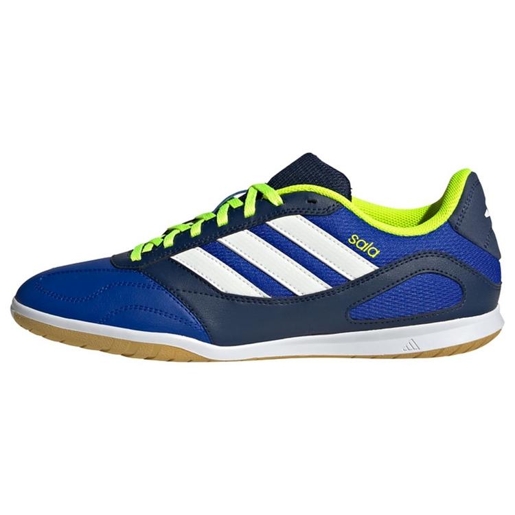 adidas adidas Super Sala Competition 3 Hallenschuhe Fu&szlig;ballschuhe - Lucid Blue / Cloud White / Lucid Lemon - 0 | SportScheck
