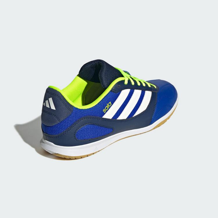 adidas adidas Super Sala Competition 3 Hallenschuhe Fu&szlig;ballschuhe - Lucid Blue / Cloud White / Lucid Lemon - 3 | SportScheck