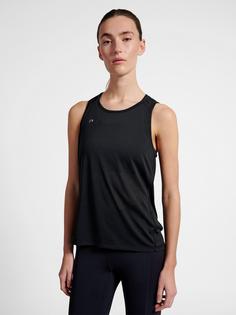 Rückansicht von Newline nwlBEAT SINGLET W Funktionsshirt Damen BLACK