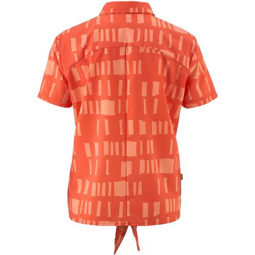 Rückansicht von Gonso Adventure Blouse Fahrradtrikot Damen Rot4592