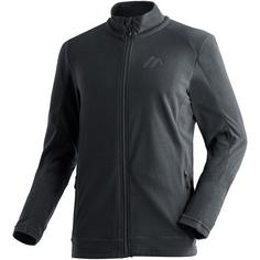 Maier Sports Dennis Jacket M Fleecejacke Herren Schwarz01100
