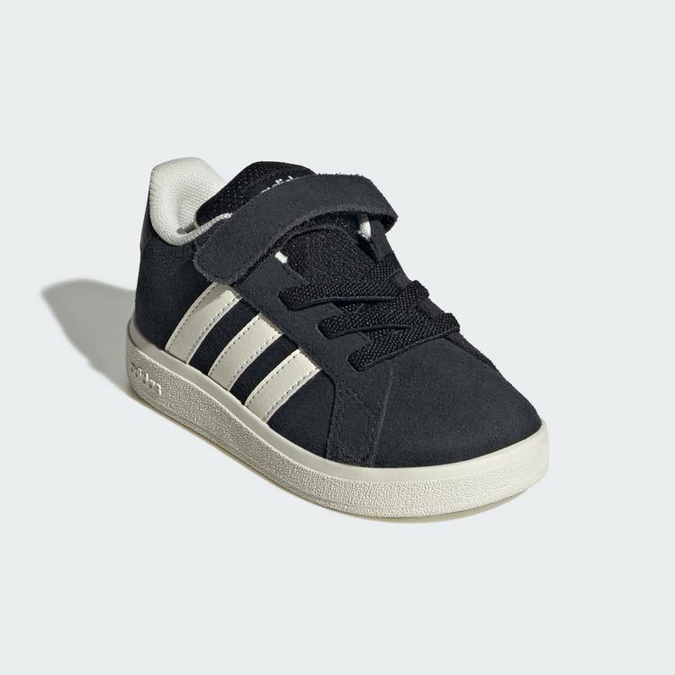 adidas adidas Grand Court 2.0 Kids Schuh Sneaker Kinder - Core Black / Off White / Cloud White - 3 | SportScheck