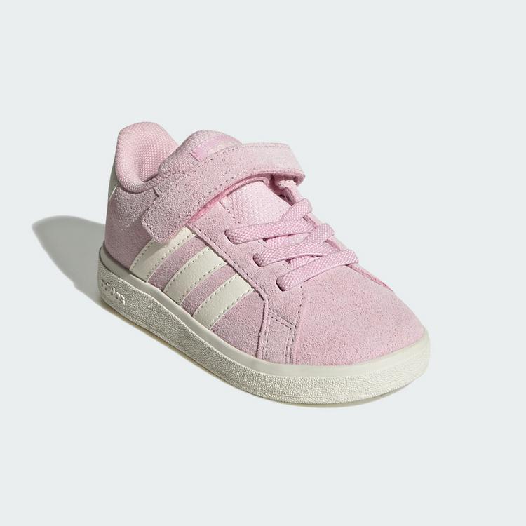 adidas adidas Grand Court 2.0 Kids Schuh Sneaker Kinder - Clear Pink / Off White / Gold Metallic - 3 | SportScheck