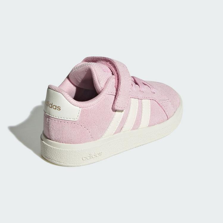adidas adidas Grand Court 2.0 Kids Schuh Sneaker Kinder - Clear Pink / Off White / Gold Metallic - 4 | SportScheck