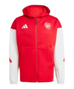 adidas FC Arsenal London Anthem Jacke Trainingsjacke Herren rot
