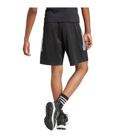 Rückansicht von adidas Tiro Short Fußballshorts Herren schwarz