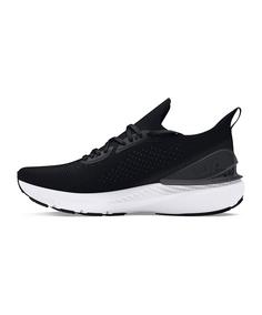 Rückansicht von Under Armour Shift Hallenschuhe Herren schwarz