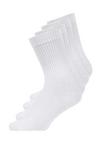 Snocks Bambus Tennissocken Socken - Wei&szlig;