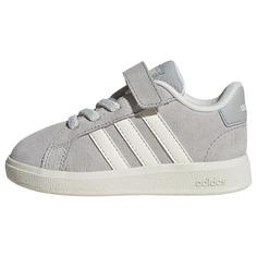 adidas Grand Court 2.0 Kids Schuh Sneaker Kinder Grey Two / Off White / Cloud White