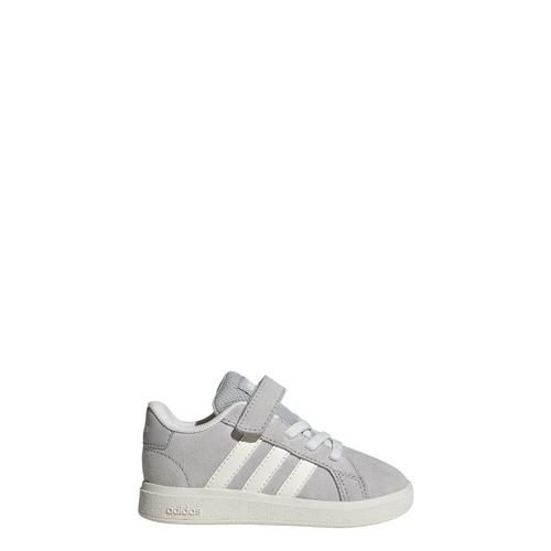 Rückansicht von adidas Grand Court 2.0 Kids Schuh Sneaker Kinder Grey Two / Off White / Cloud White