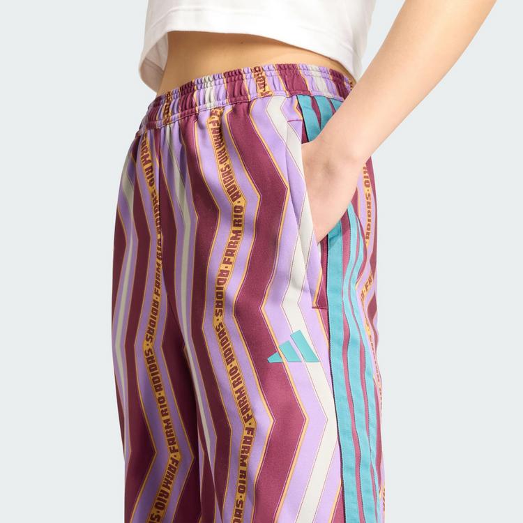 adidas adidas adidas x FARM Tiro Trainingshose Trainingshose Damen - Amazon Red / Violet Fusion / Ash Silver - 0 | SportScheck