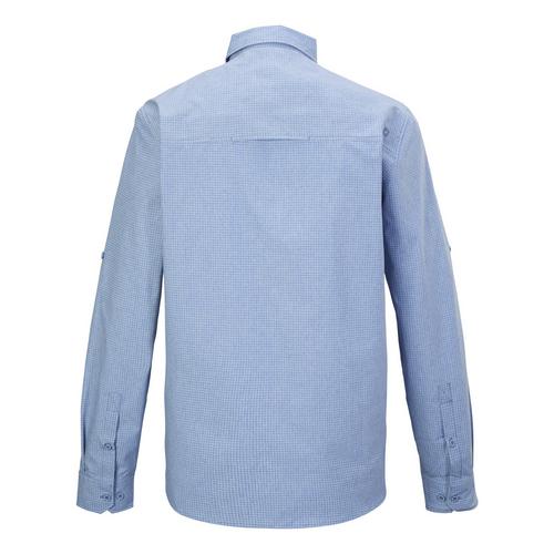 Rückansicht von KILLTEC KOS 48 Outdoorhemd Herren Blau3056