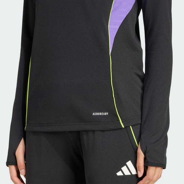 adidas adidas Tiro 25 Competition Trainingsoberteil Trainingsanzug Damen - Black / Purple Rush - 1 | SportScheck