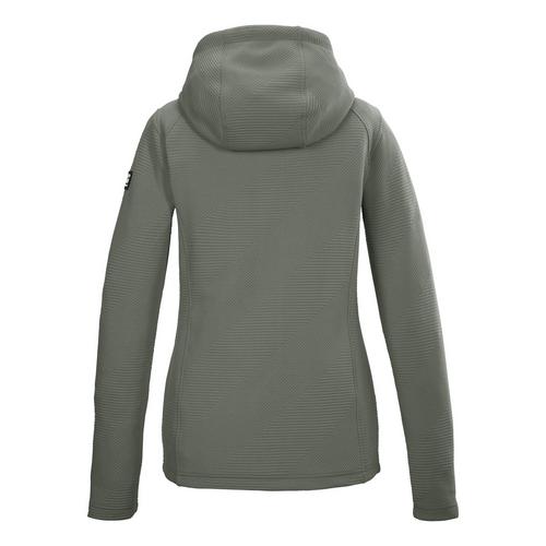 Rückansicht von KILLTEC KOS 33 Fleecejacke Damen Oliv1012