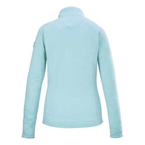 Rückansicht von KILLTEC KOS 24 Fleecejacke Damen Hellblau359
