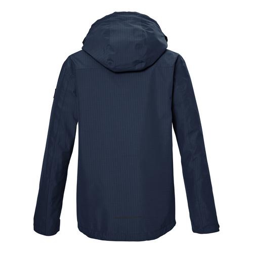 Rückansicht von KILLTEC KOS 140 Softshelljacke Kinder Blau3010