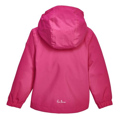 Rückansicht von first instinct by killtec FIOS 10 Softshelljacke Kinder Pink4710