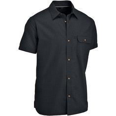 Maul Sport Falkenberg II 1/2 Hemd Outdoorhemd Herren Dunkelgrau0317