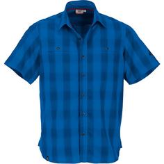 Maul Sport Askim II 1/2 Hemd karo Outdoorhemd Herren Blau3064
