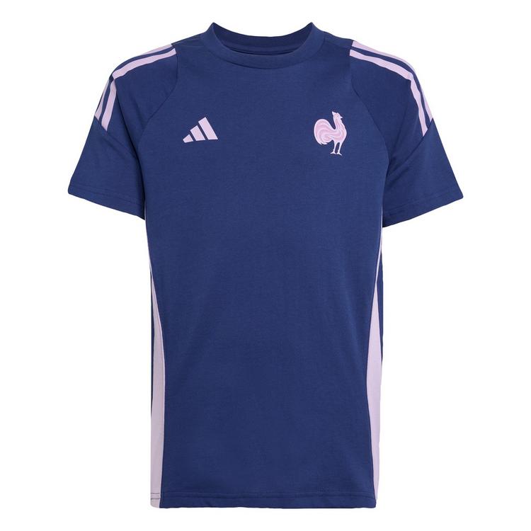 adidas adidas Frankreich Kids T-Shirt aus Baumwolle Funktionsshirt Kinder - Dark Blue - 0 | SportScheck