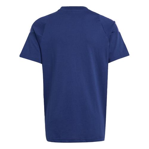 Rückansicht von adidas Frankreich Kids T-Shirt aus Baumwolle Funktionsshirt Kinder Dark Blue