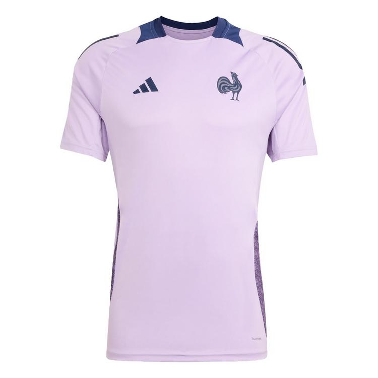 adidas adidas Frankreich Performance T-Shirt Funktionsshirt Herren - Powder Plum - 0 | SportScheck