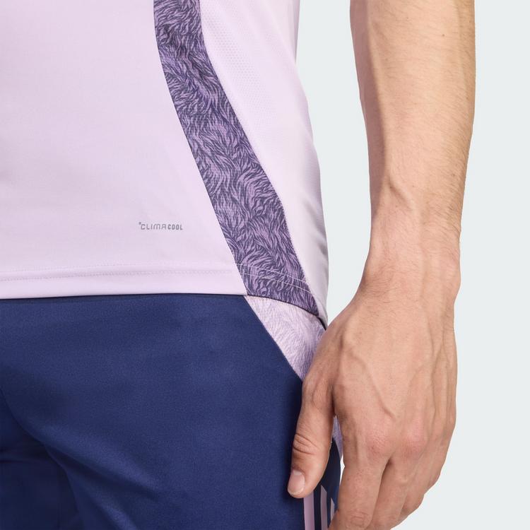 adidas adidas Frankreich Performance T-Shirt Funktionsshirt Herren - Powder Plum - 2 | SportScheck