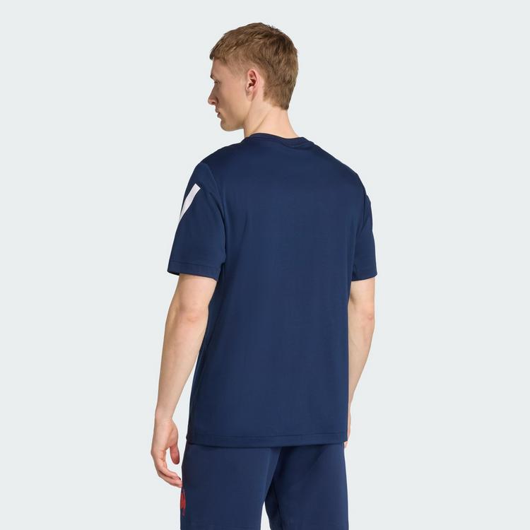 adidas adidas Frankreich Travel T-Shirt T-Shirt Herren - Collegiate Navy - 1 | SportScheck