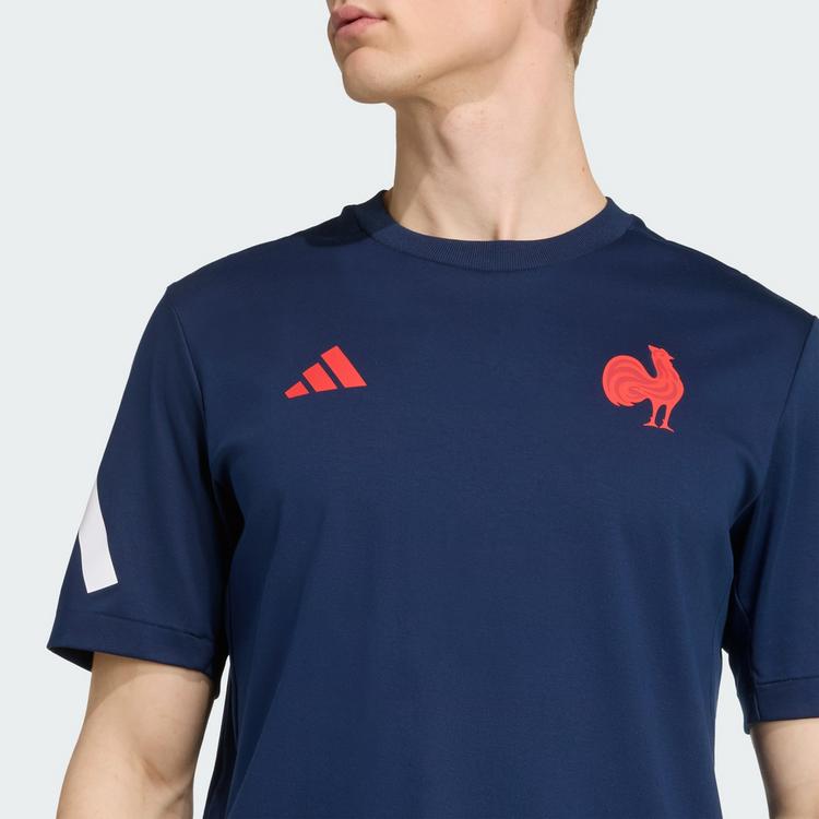 adidas adidas Frankreich Travel T-Shirt T-Shirt Herren - Collegiate Navy - 1 | SportScheck