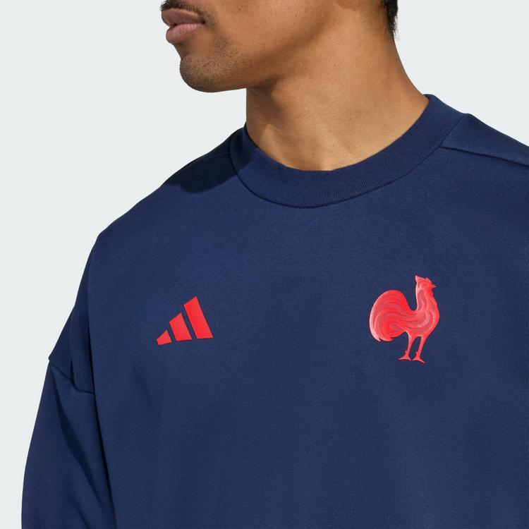 adidas adidas Frankreich Travel Sweatshirt Funktionssweatshirt Herren - Collegiate Navy - 0 | SportScheck