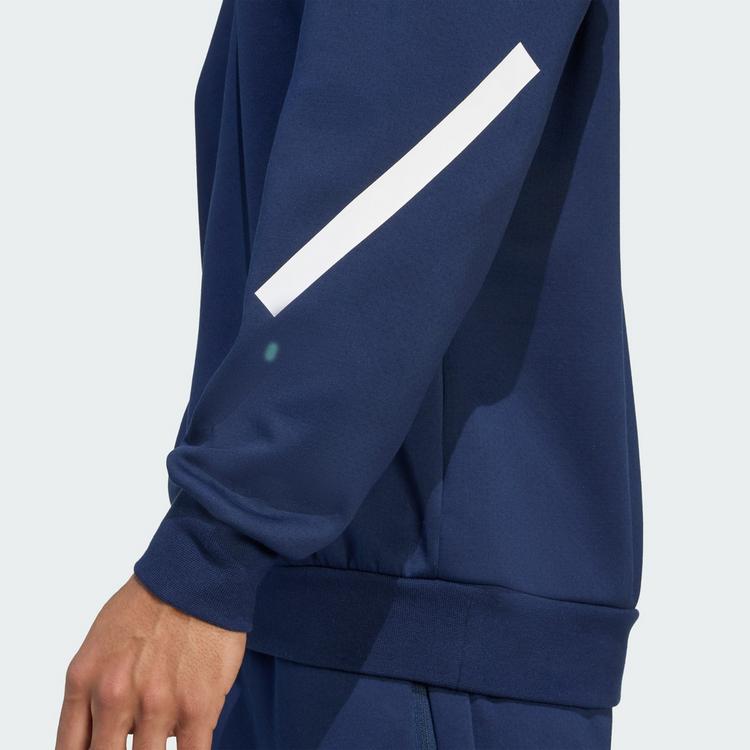 adidas adidas Frankreich Travel Sweatshirt Funktionssweatshirt Herren - Collegiate Navy - 1 | SportScheck