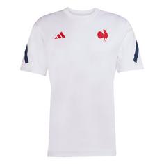 adidas Frankreich Travel T-Shirt T-Shirt Herren White