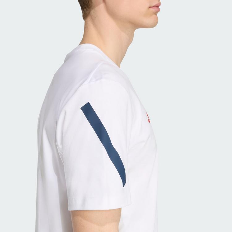 adidas adidas Frankreich Travel T-Shirt T-Shirt Herren - White - 0 | SportScheck