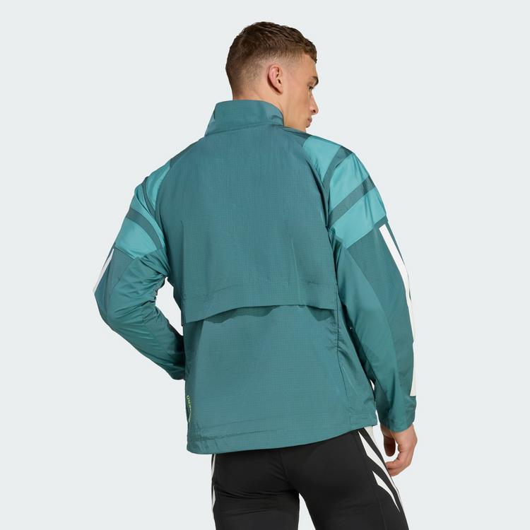 adidas adidas Adizero Retro Laufjacke Outdoorjacke Herren - Preloved Teal - 1 | SportScheck