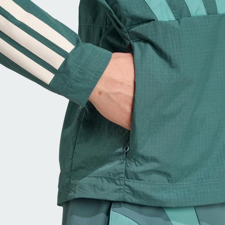 adidas adidas Adizero Retro Laufjacke Outdoorjacke Damen - Preloved Teal - 1 | SportScheck