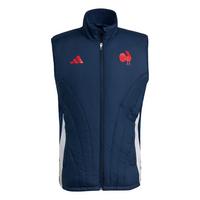 adidas Frankreich Weste Steppweste Herren - Collegiate Navy