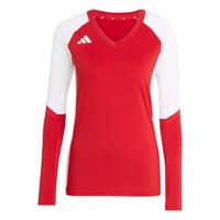 adidas Quickset Lang&auml;rmeliges Volleyballtrikot Langarmshirt Damen - Team Power Red 2