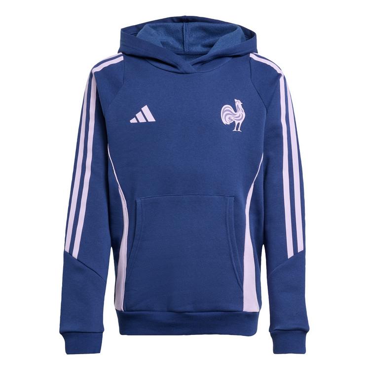 adidas adidas Frankreich Kapuzenjacke Kinder Hoodie Kinder - Dark Blue - 0 | SportScheck